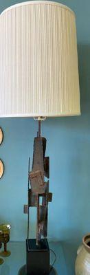 Midcentury brutalist lamp