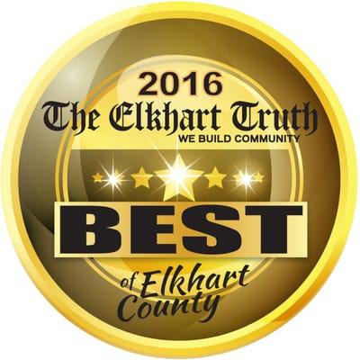 THANKS ELKHART for voting us "Best Motorcycle Dealership"!