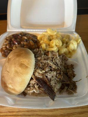 Pulled pork combo