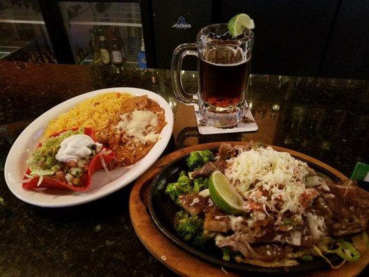 Steak Jalisco. One of my favorite dishes.