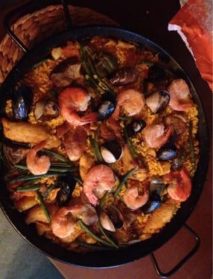 Paella, wonderful!