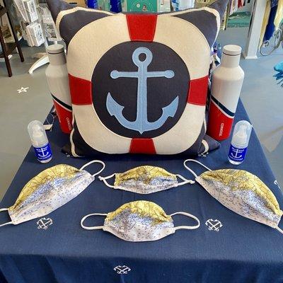 Nautical chart map masks