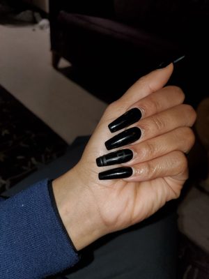 Black nails