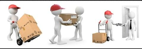 Let us deliver and pick up your packages to you.