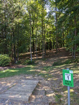 Disc golf, North Park, Asheboro