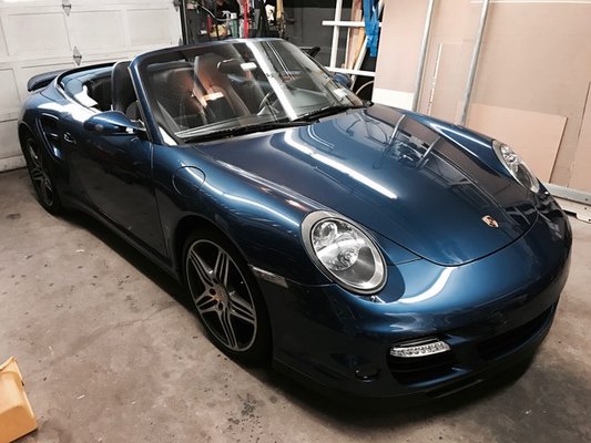 Porsche 997 Turbo in for radio and audio integration