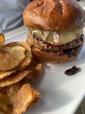 Elk Burger