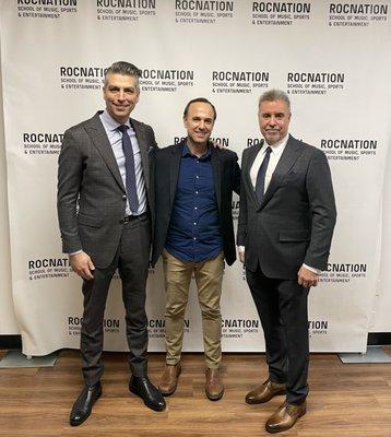 PN Lawyers partners spoke to Global Sports Business students in the Roc Nation School of Music, Sports, & Entertainment.