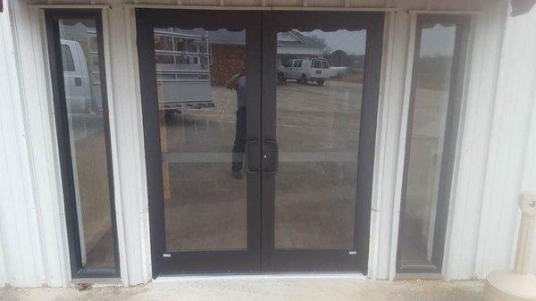 Whitman's can rejuvenate your storefront with new Glass Doors!