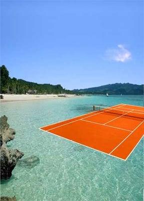 We can't do that but we can help you with any other tennis court need! Call San Diego's Match Point Tennis Courts today