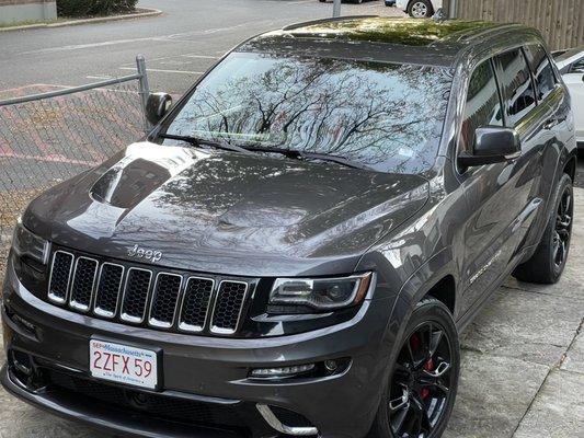 Jeep Grand Cherokee SRT Ceramic Coating Application