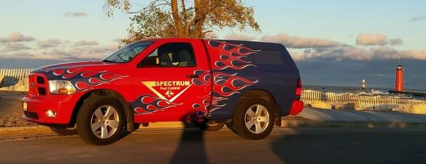 Optimus Prime has been retired. We needed a larger service vehicle in order to serve you better. Look for our new full-sized van soon!