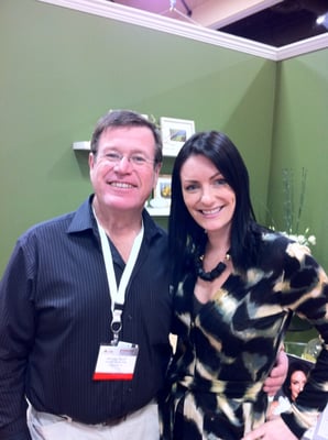 Mike with designer Erinn Valecich