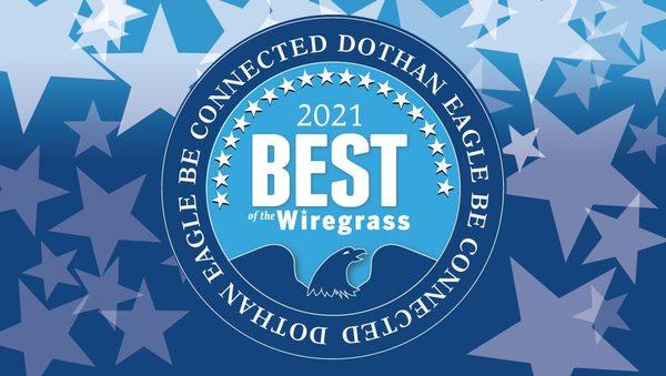 Thank you for voting us top 5 of Best in Wiregrass!