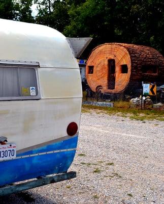 Flintstones movie prop (& our '59 Shasta ;) )