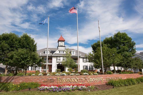 Welcome home to the stately elegance of Foxwood Crossing, a cozy community adjoining Wildcat Creek.