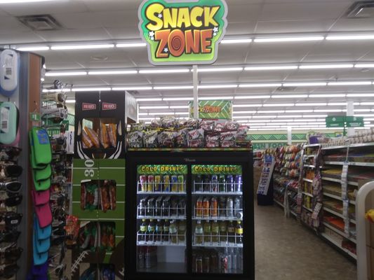 The new Snack Zone