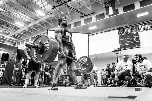 Local Athlete Chris Dunn at the Georgia USAPL Southern States.