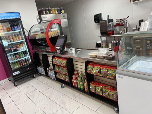 Display of candies