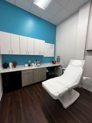 One of many treatment rooms