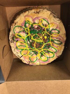 King cake cheesecake