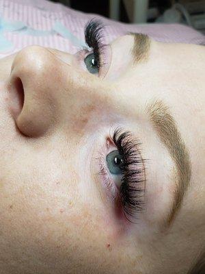 Hybrid lash extensions - heavy