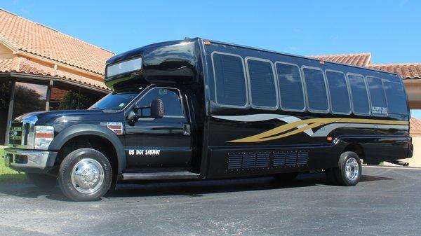 23 Passenger Limo Bus