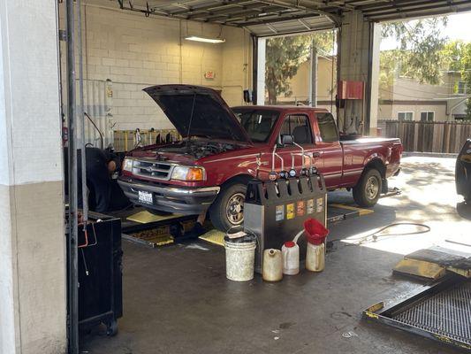 My Dads old truck. Just sits!