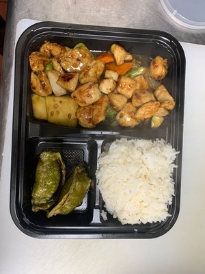 I was first time order Hibachi Chicken , it was delicious .