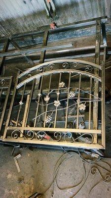 Gate fabrication