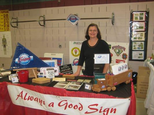 Amy K., Owner and Specialist in Sign Design and Manufacturing