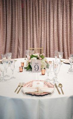 Rose Gold Place Setting 3