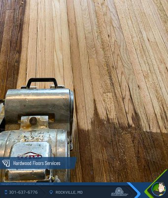 Hardwood and wood floor sanding, refinishing and cleaning - Rockville, MD