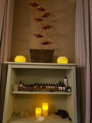 Our clients often comment that our treatment space feels relaxing as soon as they enter!