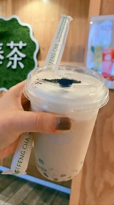 Oreo cheesecake milk tea! Good taste and nice stuff