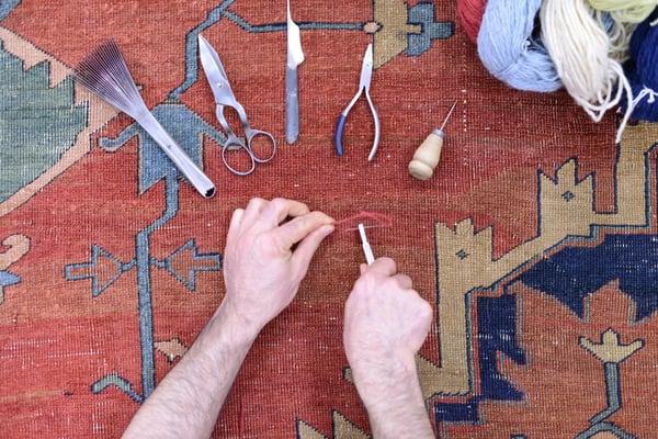 Expert Antique Rug Repair & Restoration