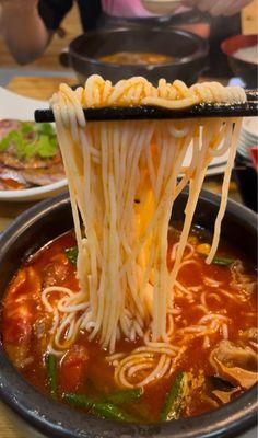 Tomato Beef noodle soup