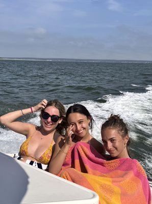 Girls day on the boat