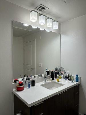 Clean mirror