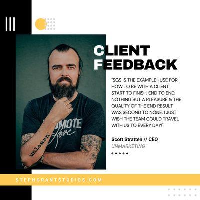 Client Review Scott Stratten