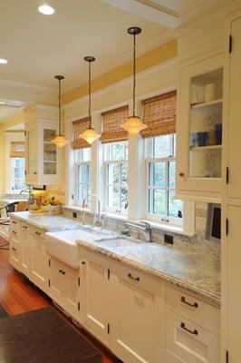 custom kitchen as part of whole house remodel