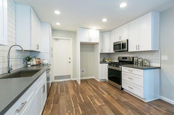 Remodelled kitchen