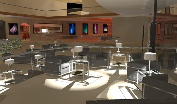 Interior Lobby Rendering