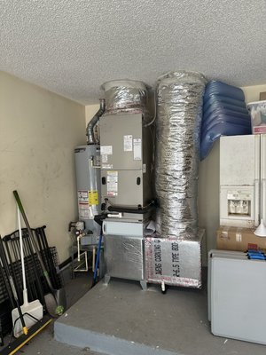 air conditioning replacement / changeout