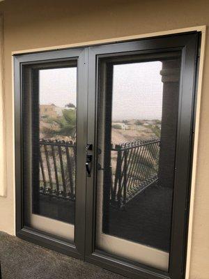 Storm doors