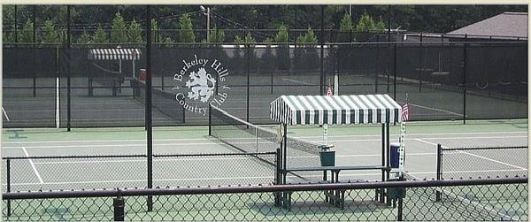 Berkley Tennis: 6 Hard Courts and 2 Clay Courts