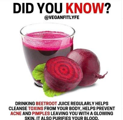 Beetroot benefits