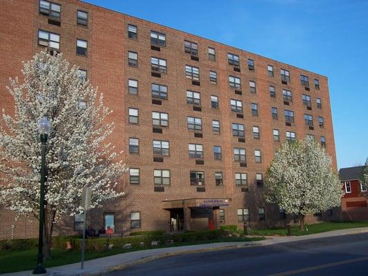 Public Housing Elderly Property Mid Rise Building