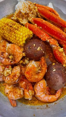 Cajun Style Seafood Boil