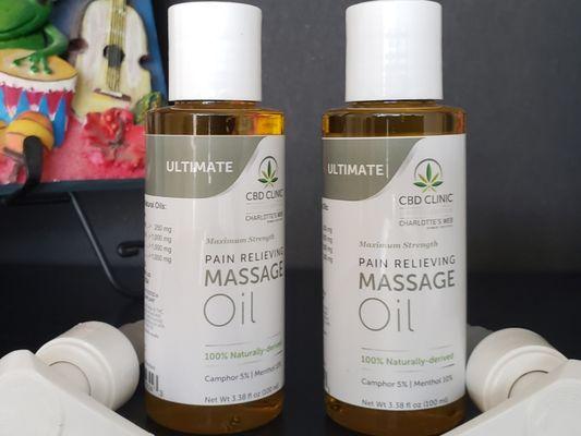 CBD Clinic Massage Oil